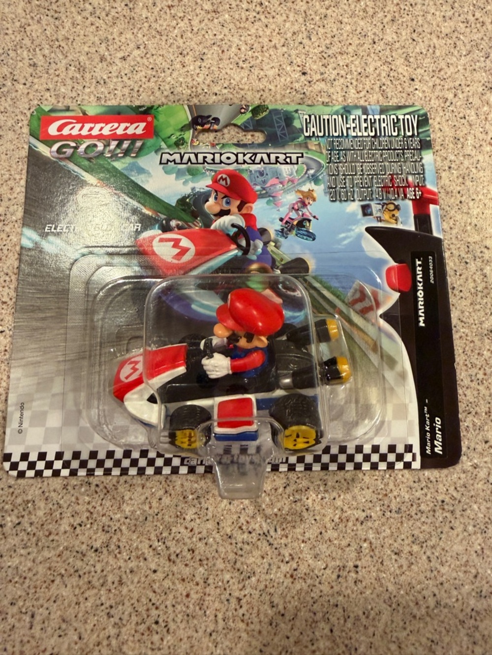 Carrera GO!!! Mario Kart Yoshi 1/43 Analog Slot Car 64033